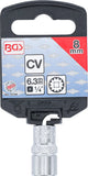 Hylsa Gear Lock | 6,3 mm (1/4") | 8 mm. BGS 10108