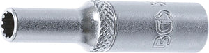 Hylsa Gear Lock, djup | 6,3 mm (1/4") | 5 mm. BGS 10155