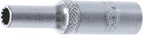 Hylsa Gear Lock, djup | 6,3 mm (1/4") | 5 mm. BGS 10155