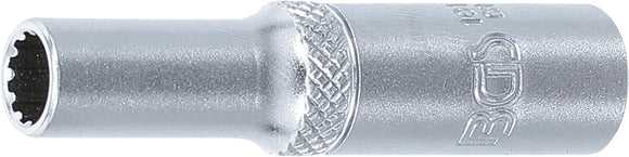 Hylsa Gear Lock, djup | 6,3 mm (1/4