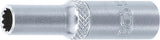 Hylsa Gear Lock, djup | 6,3 mm (1/4") | 6 mm. BGS 10156