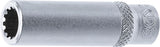 Hylsa Gear Lock, djup | 6,3 mm (1/4") | 8 mm. BGS 10158
