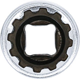 Hylsa Gear Lock, djup | 6,3 mm (1/4") | 12 mm. BGS 10162