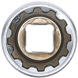 Hylsa Gear Lock, djup | 6,3 mm (1/4") | 13 mm. BGS 10163