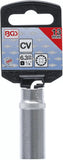 Hylsa Gear Lock, djup | 6,3 mm (1/4") | 13 mm. BGS 10163
