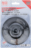 Oljefilternyckel | 15-kant | Ø 108 mm | för Iveco, Renault, Scania, Volvo. BGS 1019-108