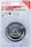 Oljefilternyckel | 14-kant | Ø 74 mm | för Mercedes-Benz, VW. BGS 1019-74
