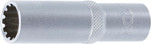 Hylsa Gear Lock, djup | 12,5 mm (1/2") | 15 mm. BGS 10255