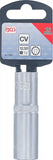 Hylsa Gear Lock, djup | 12,5 mm (1/2") | 16 mm. BGS 10256