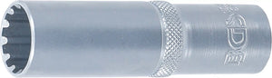 Hylsa Gear Lock, djup | 12,5 mm (1/2") | 16 mm. BGS 10256