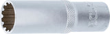 Hylsa Gear Lock, djup | 12,5 mm (1/2") | 17 mm. BGS 10257