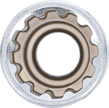 Hylsa Gear Lock, djup | 12,5 mm (1/2") | 19 mm. BGS 10259