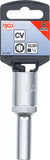 Hylsa Super Lock, djup | 12,5 mm (1/2") | 8 mm. BGS 10268