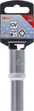 Hylsa Super Lock, djup | 12,5 mm (1/2") | 12 mm. BGS 10272