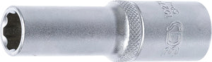 Hylsa Super Lock, djup | 12,5 mm (1/2") | 12 mm. BGS 10272