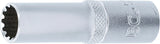 Hylsa Gear Lock, djup | 10 mm (3/8") | 11 mm. BGS 10351