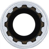 Hylsa Gear Lock, djup | 10 mm (3/8") | 12 mm. BGS 10352