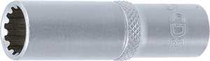 Hylsa Gear Lock, djup | 10 mm (3/8") | 12 mm. BGS 10352