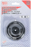 Oljefilternyckel | 14-kant | Ø 73 mm | för Lexus, Toyota. BGS 1039-73-14