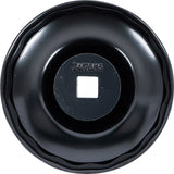 Oljefilternyckel | 15-kant | Ø 74 - 76 mm | för Audi, Ford, Mercedes-Benz, Opel, VW. BGS 1039-74-76