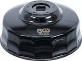 Oljefilternyckel | 15-kant | Ø 80 - 82 mm | för Honda, Mazda, Nissan, Subaru, Toyota. BGS 1039-80-82