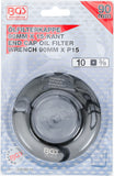 Oljefilternyckel | 15-kant | Ø 90 mm | för Honda, Mazda, Nissan, Subaru, Toyota. BGS 1039-90-15