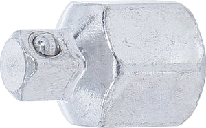 Hylsnyckel-Adapter | Inre fyrkant 12,5 mm (1/2") - Yttre fyrkant 10 mm (3/8"). BGS 1039-ADAPT