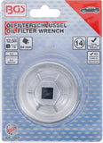 Oljefilternyckel | 14-kant | Ø 64 mm | för Daihatsu, Fiat, Nissan, Toyota. BGS 1042