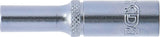 Hylsa Sexkant, djup | 6,3 mm (1/4") | 5,5 mm. BGS 10503