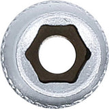 Hylsa Sexkant, djup | 6,3 mm (1/4") | 6 mm. BGS 10506
