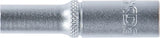 Hylsa Sexkant, djup | 6,3 mm (1/4") | 6 mm. BGS 10506