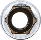 Hylsa Sexkant, djup | 6,3 mm (1/4") | 10 mm. BGS 10510
