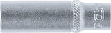 Hylsa Sexkant, djup | 6,3 mm (1/4") | 10 mm. BGS 10510