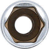 Hylsa Sexkant, djup | 6,3 mm (1/4") | 12 mm. BGS 10512