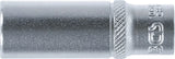 Hylsa Sexkant, djup | 6,3 mm (1/4") | 12 mm. BGS 10512