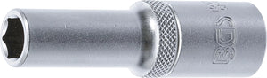 Hylsa Sexkant, djup | 12,5 mm (1/2") | 11 mm. BGS 10551