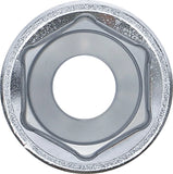 Hylsa Sexkant, djup | 12,5 mm (1/2") | 23 mm. BGS 10563