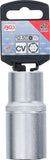 Hylsa Sexkant, djup | 12,5 mm (1/2") | 27 mm. BGS 10567