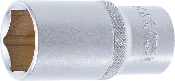 Hylsa Sexkant, djup | 12,5 mm (1/2