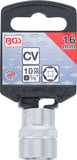 Hylsa Sexkant | 10 mm (3/8") | 16 mm. BGS 10616