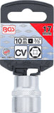 Hylsa Sexkant | 10 mm (3/8") | 17 mm. BGS 10617