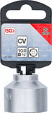 Hylsa Sexkant | 10 mm (3/8") | 27 mm. BGS 10627