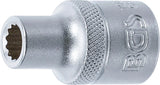Hylsa Tolvkant | 12,5 mm (1/2") | 8 mm. BGS 10628