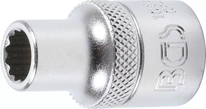 Hylsa Tolvkant | 12,5 mm (1/2") | 9 mm. BGS 10629
