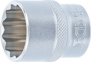 Hylsa Tolvkant | 12,5 mm (1/2") | 24 mm. BGS 10644