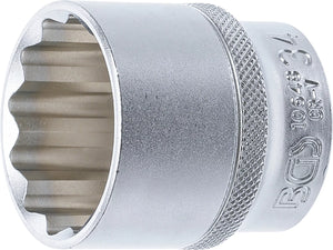 Hylsa Tolvkant | 12,5 mm (1/2") | 34 mm. BGS 10648