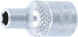 Hylsa Sexkant | 6,3 mm (1/4") | 5/32". BGS 10650