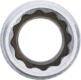 Hylsa Tolvkant, djup | 12,5 mm (1/2") | 14 mm. BGS 10664