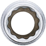 Hylsa Tolvkant, djup | 12,5 mm (1/2") | 13 mm. BGS 10681