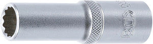 Hylsa Tolvkant, djup | 12,5 mm (1/2") | 13 mm. BGS 10681